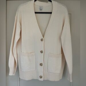 NWOT- a new day Cream Women's Cardigan